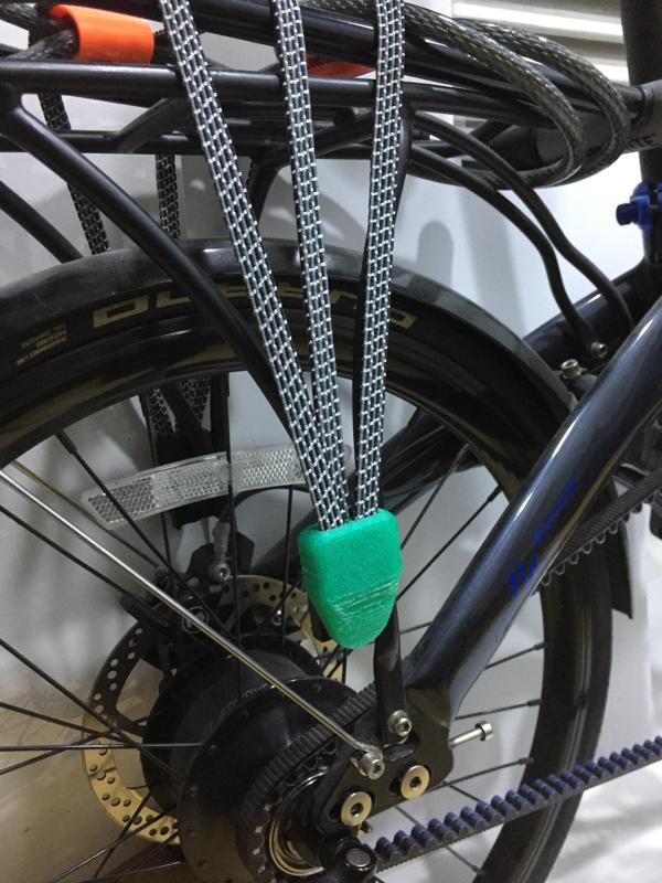 Dahon standard bike rack bungee cord attachment