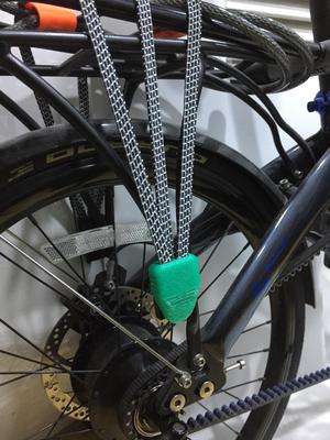 Dahon standard bike rack bungee cord attachment
