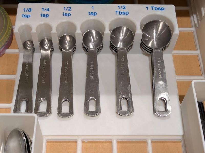 Gridfinity Measuring Spoon Holder