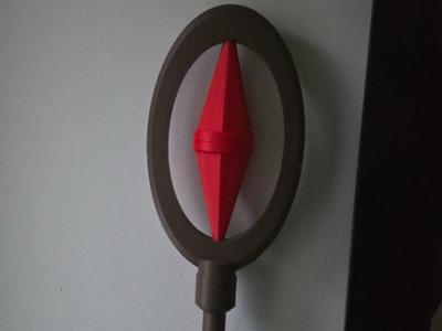 Wizard staff with Gem