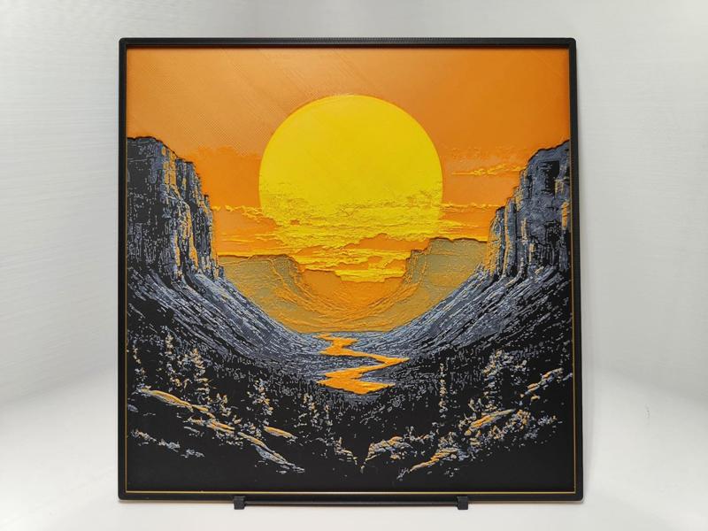 Grand Canyon at sunset - Hueforge