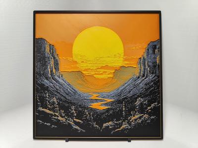Grand Canyon at sunset - Hueforge