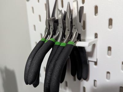 IKEA Skadis Precision Pliers Holder - No supports