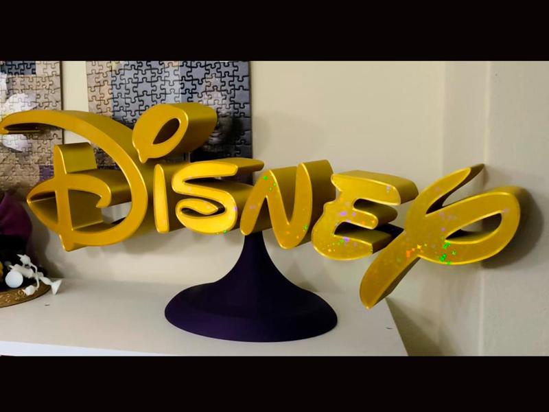 Disney-style Magic Floating Sign