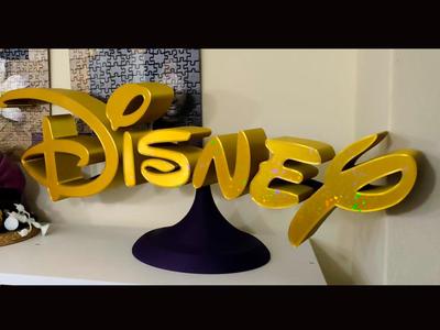 Disney-style Magic Floating Sign