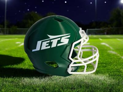 New York NY Jets Football Helmet