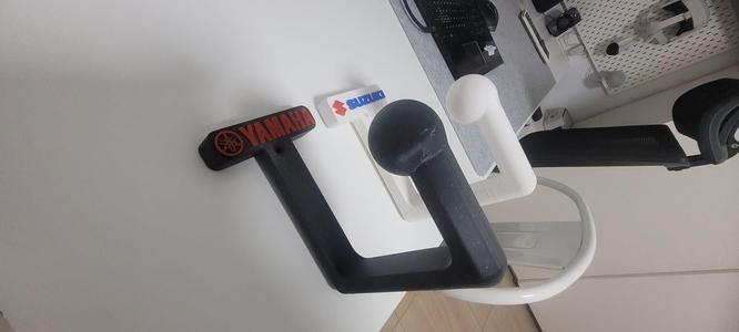 Soporte casco logo YAMAHA