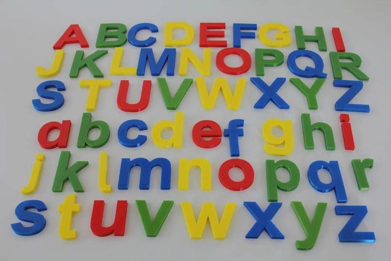 Alphabet Letters for Haptic Experiences