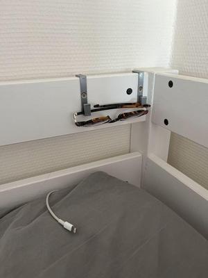 glasses hooks for bed