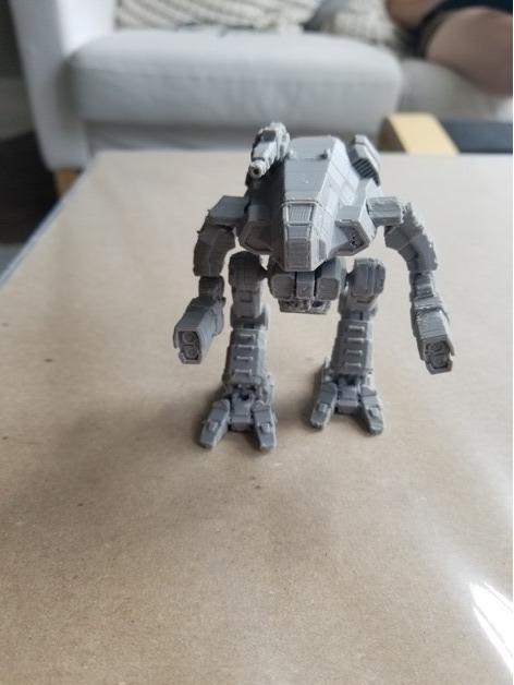 Battletech Marauder FanArt 3D Model Assembly Kit
