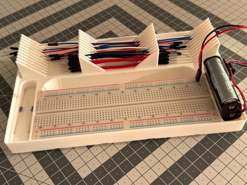 Gridfinity Breadboard Base