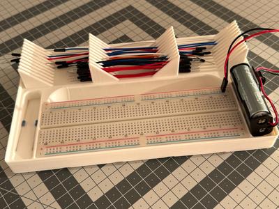 Gridfinity Breadboard Base