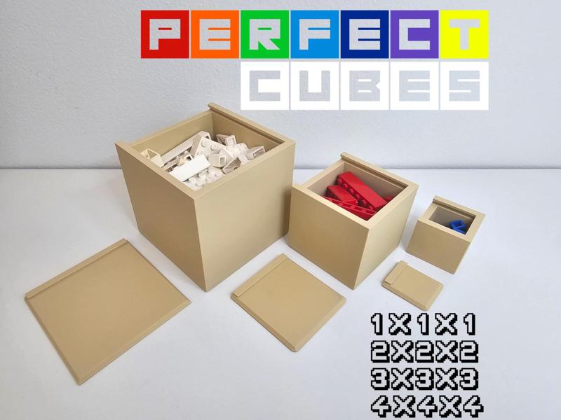 Storage Box with Lid - Choose 1" - 5" Interior