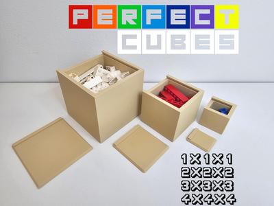 Storage Box with Lid - Choose 1" - 5" Interior