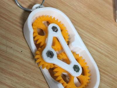 Fidget Gear Keyring