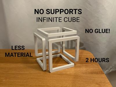 Infinite Cube - No Supports, No Glue