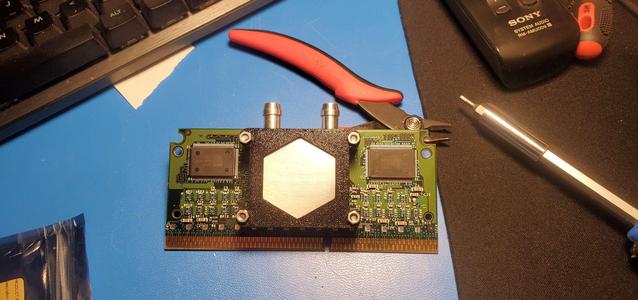Slot 1 pentium 2/3 40mm water block bracket.