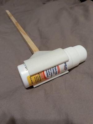 Back extender for gel roller