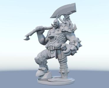sion League of Legends 3D print model