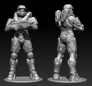 Master Chief  Halo model 3D for printing