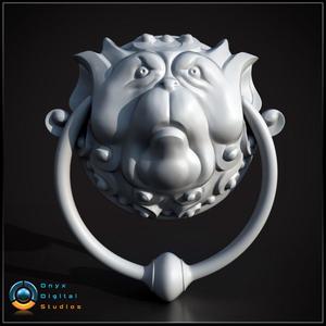 Labyrinth inspired Door knockers