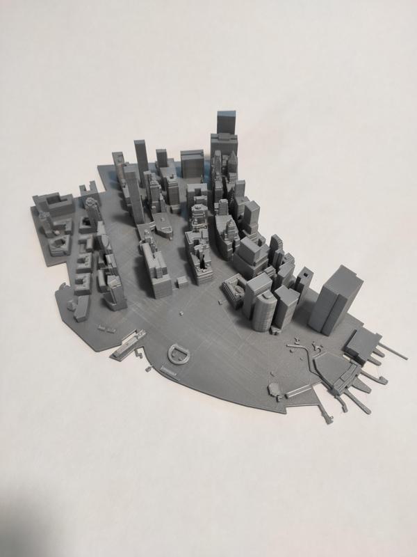 3D Model of Manhattan Tile 01 FREE