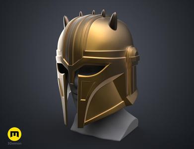 The Mandalorian Armorer Blacksmith helmet