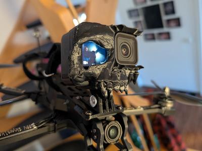 V3 - Gopro - 9,10,11,12,13 Skull FlexMount (FPV)