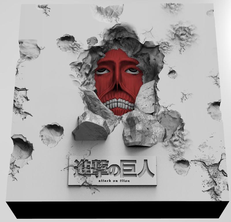 The Wall Titans, Attack on titans (Shingeki no Kyojin)