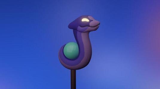Owl house - Luz Stringbean staff - cosplay Palisman