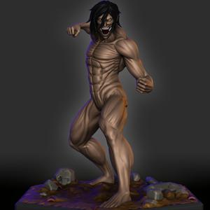 Eren - Attack Titan - Shingeki no Kyojin
