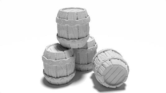 Wooden Barrel