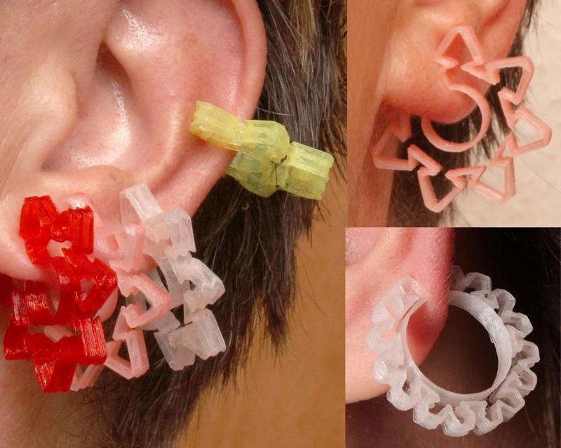 Earrings, Vases, Bracelets - Spiked Spiral Generator