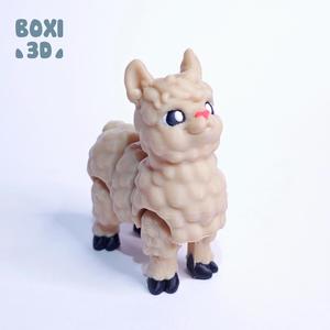 ALPACA - FLEXI - ARTICULATED - CUTE- PRINT IN PLACE