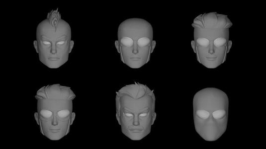 EVIL INVINCIBLE HEAD SCULPT