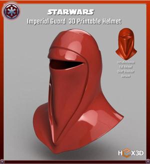 Star Wars Imperial Guard 3D Printable Helmet