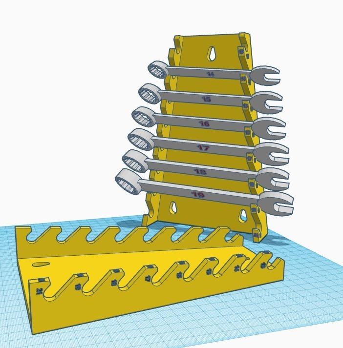 Wrench rack