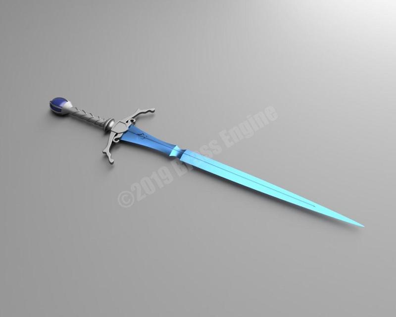Brisingr Sword - Eragon - Inheritance Series 3D Printable
