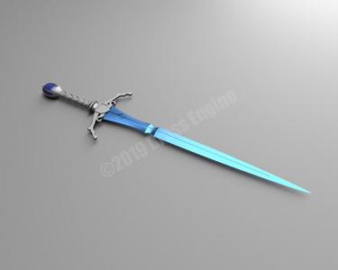 Brisingr Sword - Eragon - Inheritance Series 3D Printable