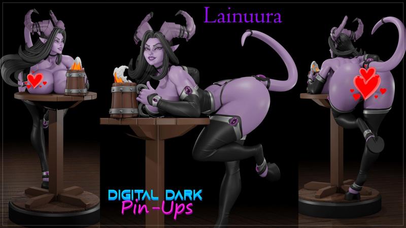 Lainuura with NSFW version and Miniatures