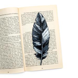 Feather Bookmarks
