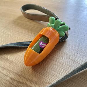 Carrot Shaped Doggy Bag Holder