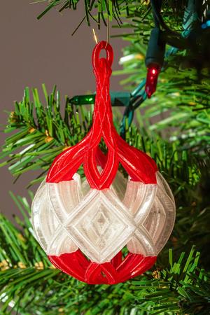 Christmas Balls with Integrated Stems