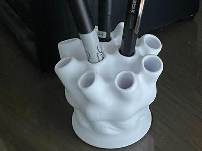 Coral Inspired Organic Form Pen Holder