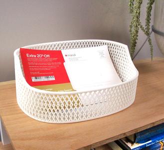 Rhombus mesh bin.stl