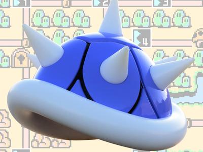 spike koopa shell mario bros