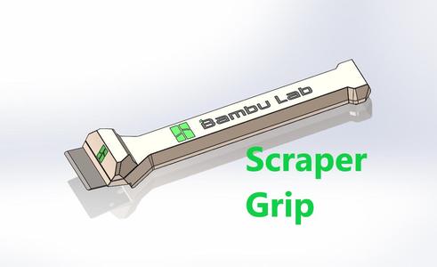 Bambu scraper grip