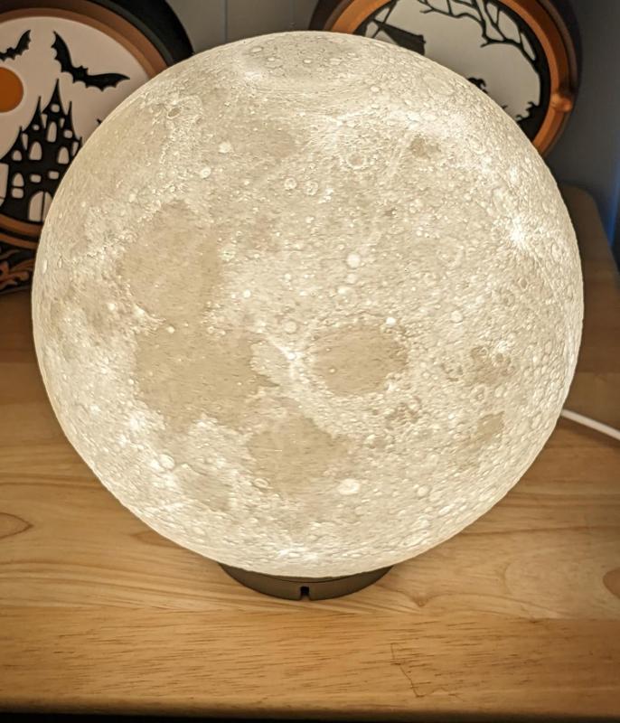 Moon Globe for LED Lamp 001