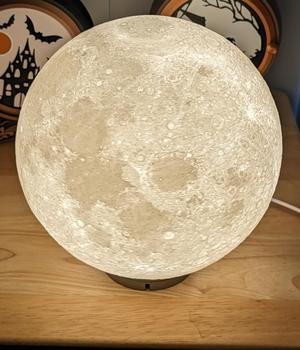Moon Globe for LED Lamp 001