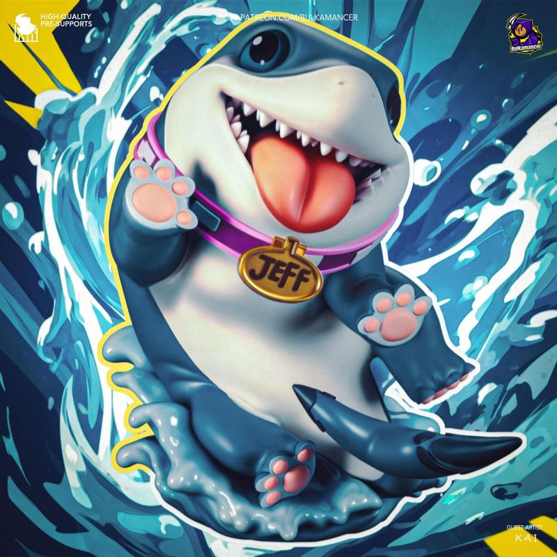 Chibi Land Shark | 85mm